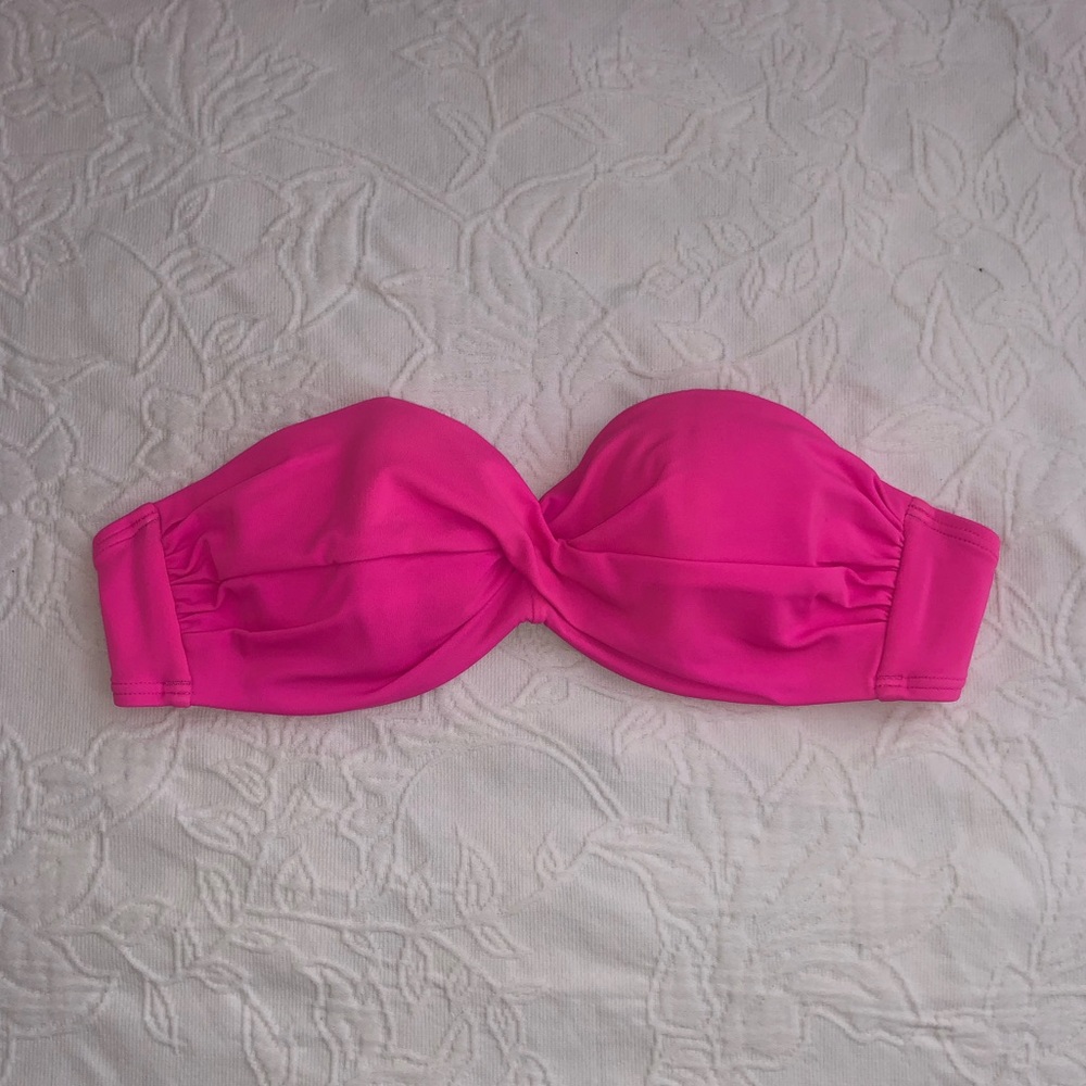 Victoria’s Secret hot pink swim bra 34B